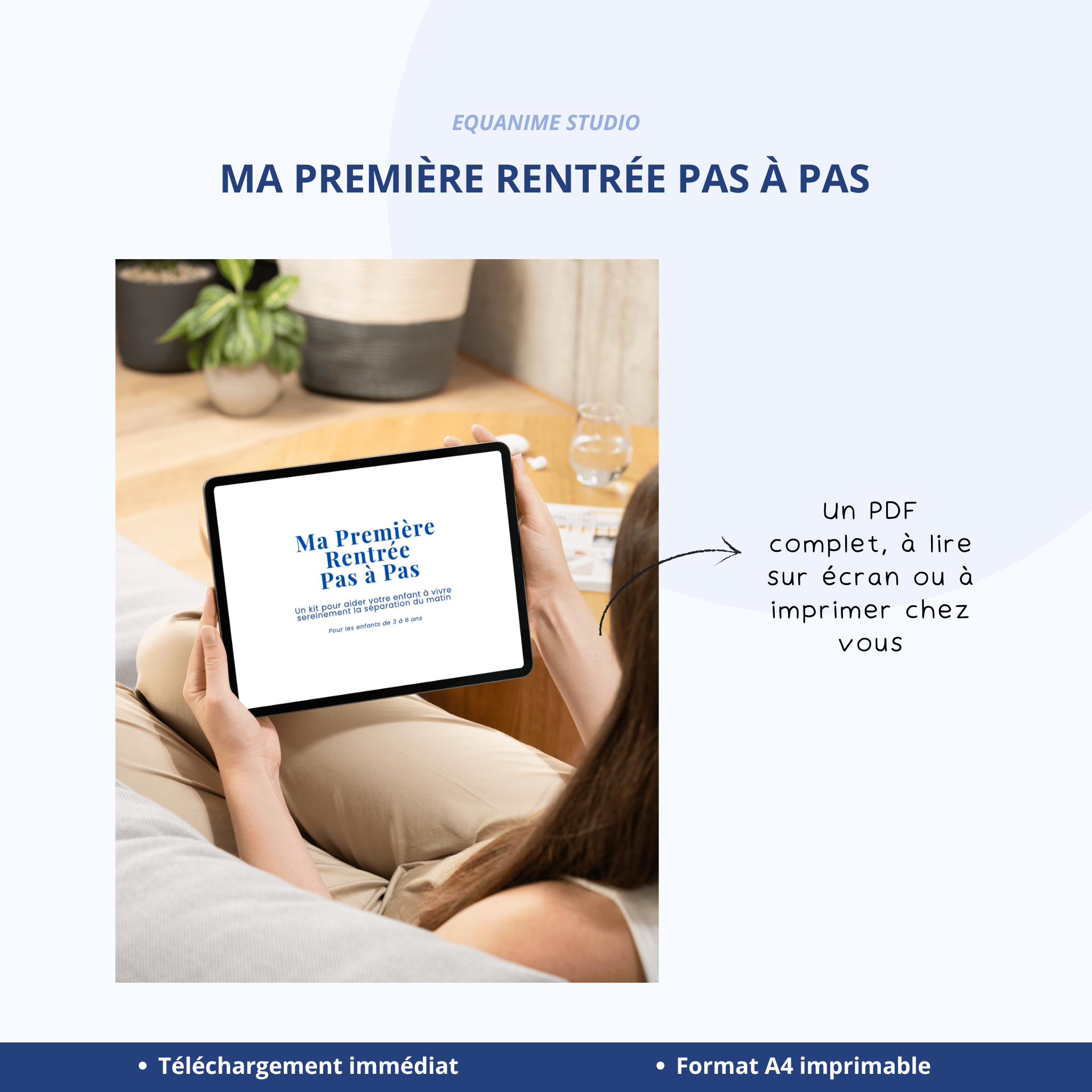 Ma première rentrée pas à pas
Kit numérique pour préparer la première rentrée scolaire d'un enfant, utilisable sur écran ou à imprimer 