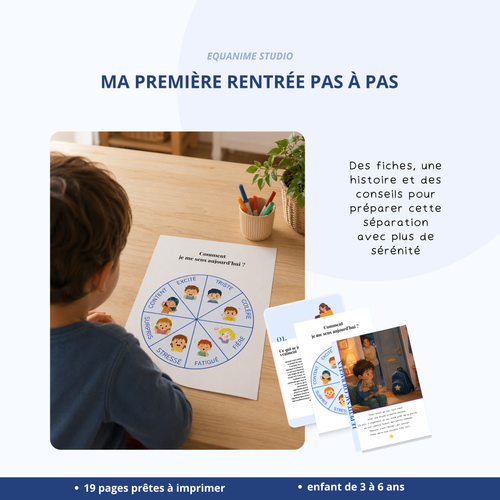 Ma première rentrée pas à pas
Kit numérique pour préparer la première rentrée scolaire d'un enfant